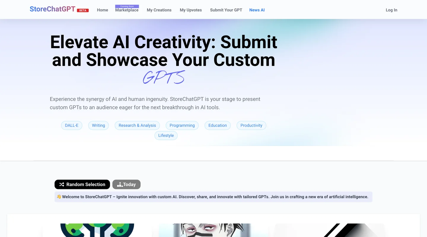 FireShot Capture 403 - StoreChatGPT - Unleash AI Creativity_ Discover and Share Custom GPT T_ - storechatgpt.ai